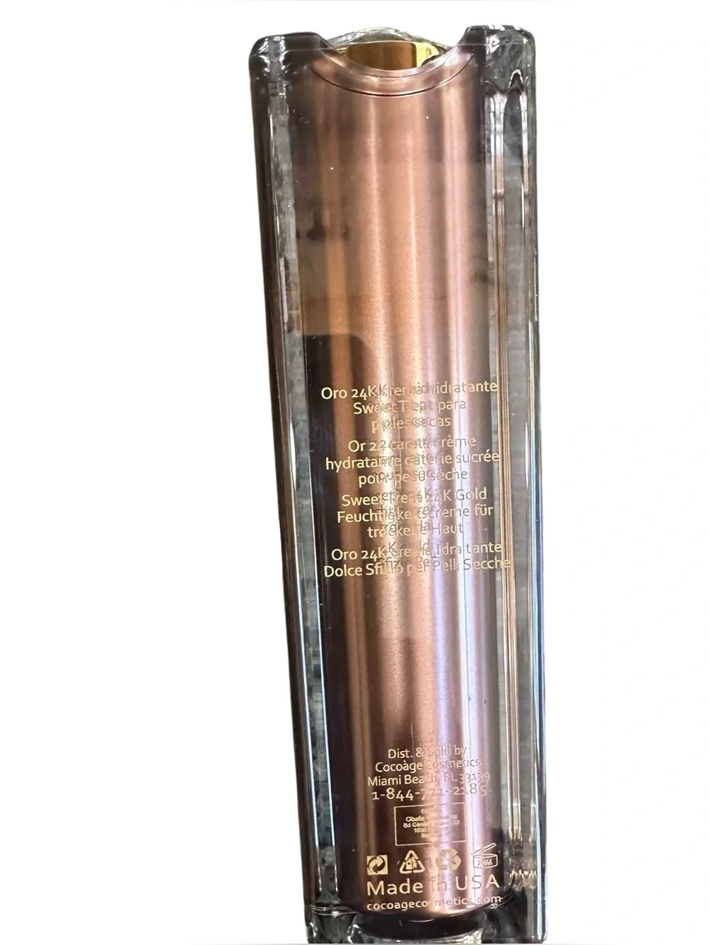 Cocoage - Sweet Treat 24K Hydrating Cream for All Skin Types 50ml New in Box
